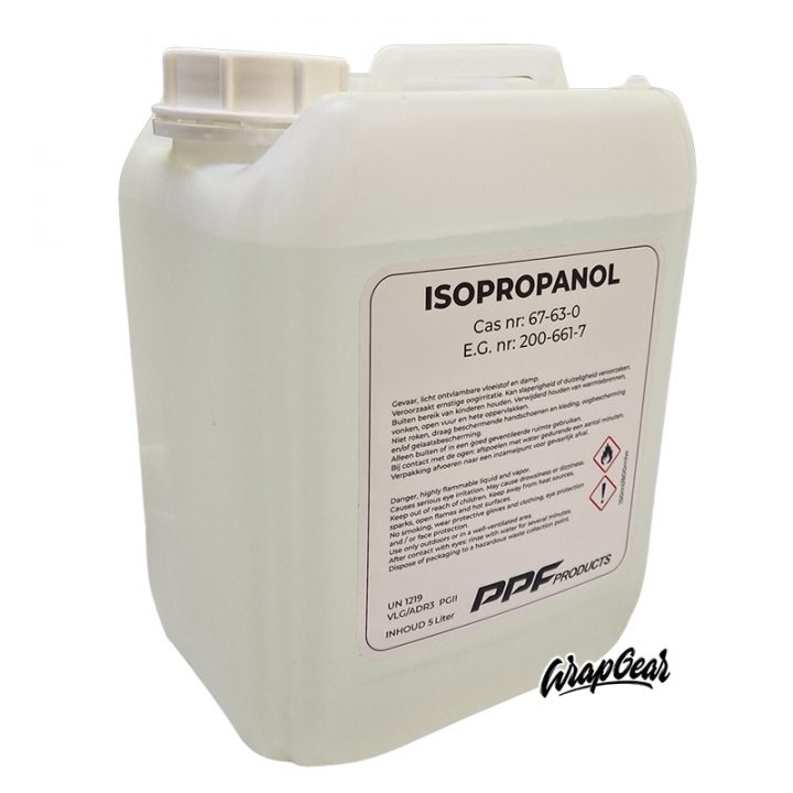 dam Miles Misverstand Isopropanol 5 Liter - WrapGear