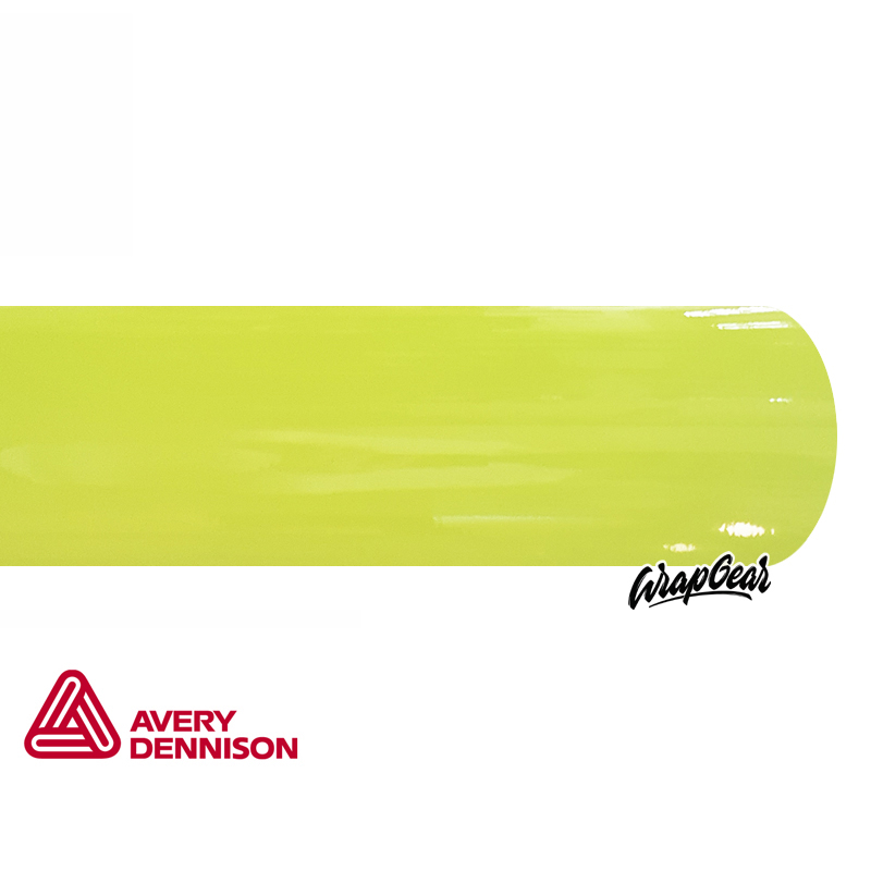 Avery Gloss Lime Green Breedte 152 cm - WrapGear