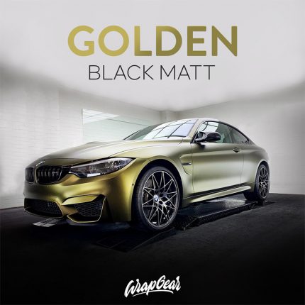Hexis Golden Black Matt 1 WrapGear