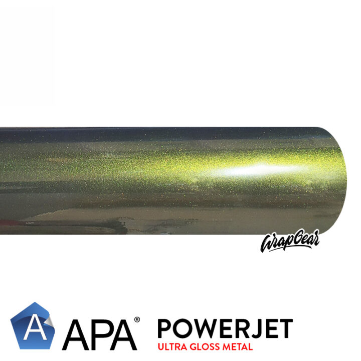 APA Powerjet Billionair Green Metallic WrapGear