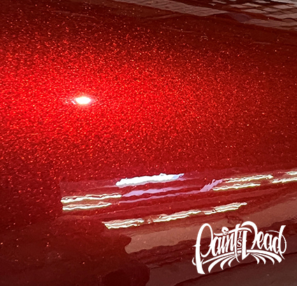 Ultra Gloss Metallic Paint is Dead DEAD RED WrapGear