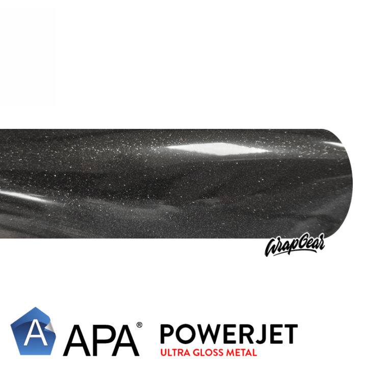 Powerjet Gloss Sparkle Black WrapGear