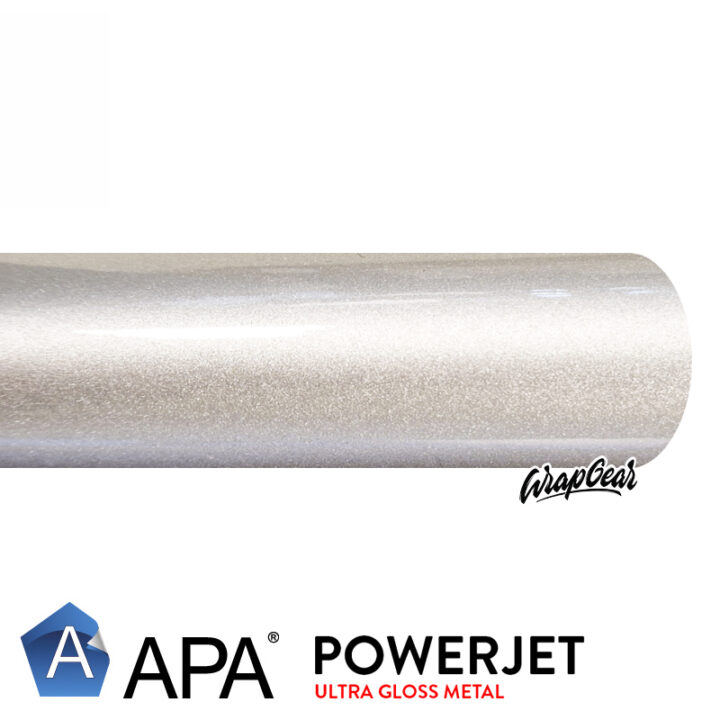 APA Powerjet Gloss Metal COMET SILVER WrapGear