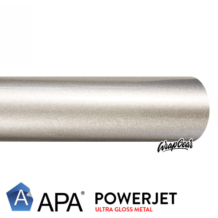 APA Powerjet Gloss Metal MIST SILVER WrapGear