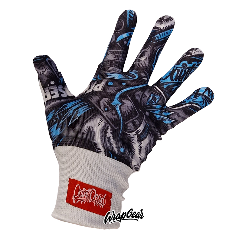 Paint is dead Camo Blue Carwrap Glove WrapGear
