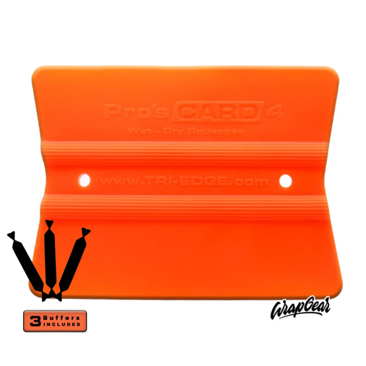 Tri-Edge Procards 4 Orange 3 losse buffers WrapGear