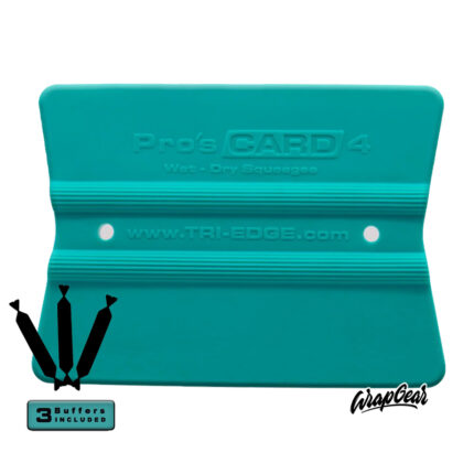 Tri-Edge Procards 4 Teal 3 losse buffers WrapGear