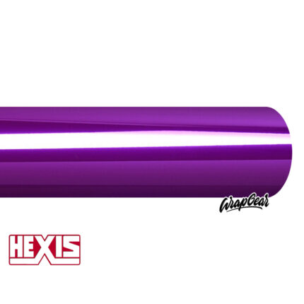 Hexis Gloss Purple Super Chrome Vinyl Wrap, HX30SCH06B