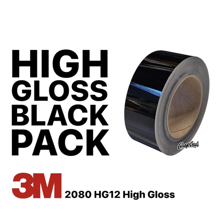 High Gloss Black Pack 10 m WrapGear