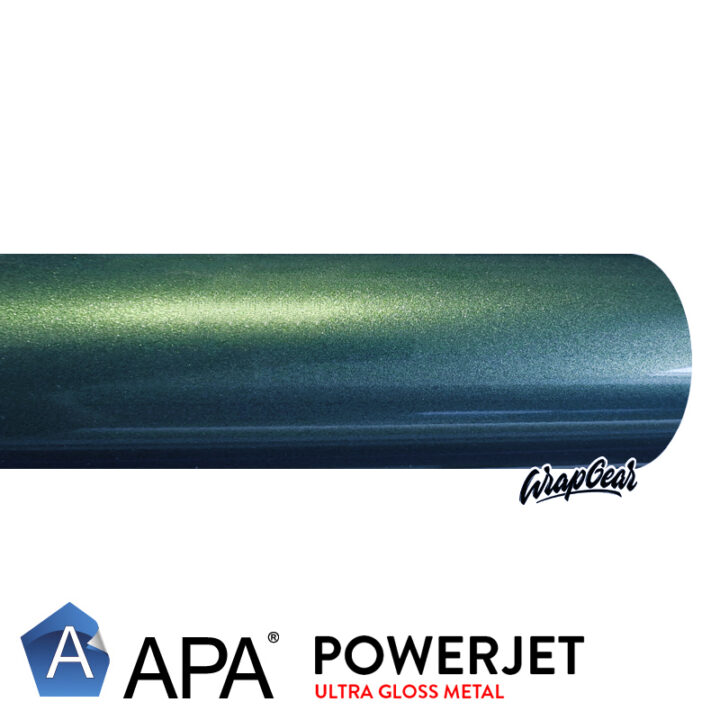 APA Powerjet Gloss Metal British Green WrapGear