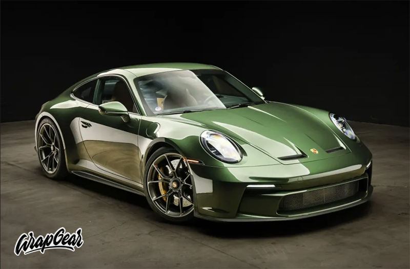 Oracal 970RA Porsche Oak Green Metallic Custom Colors by WrapGear ...