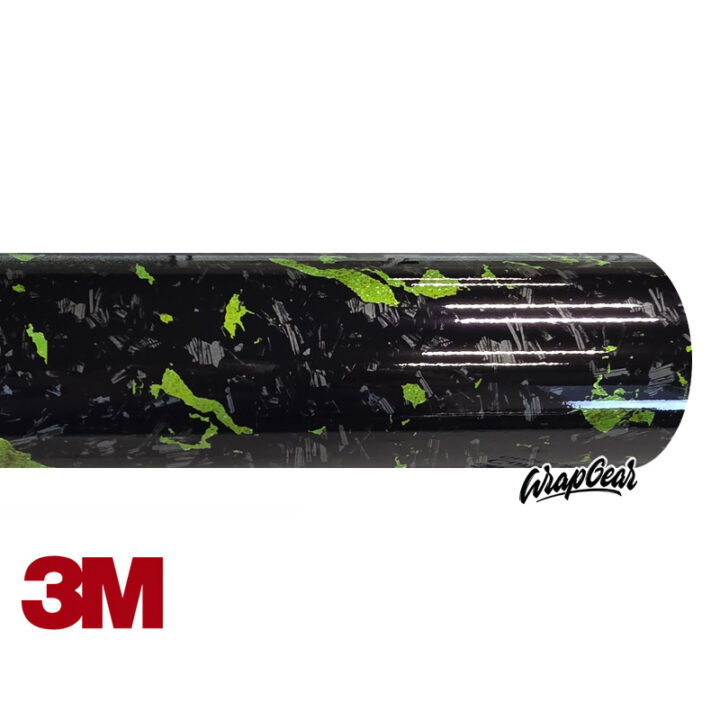 Forged Carbon Green WrapGear