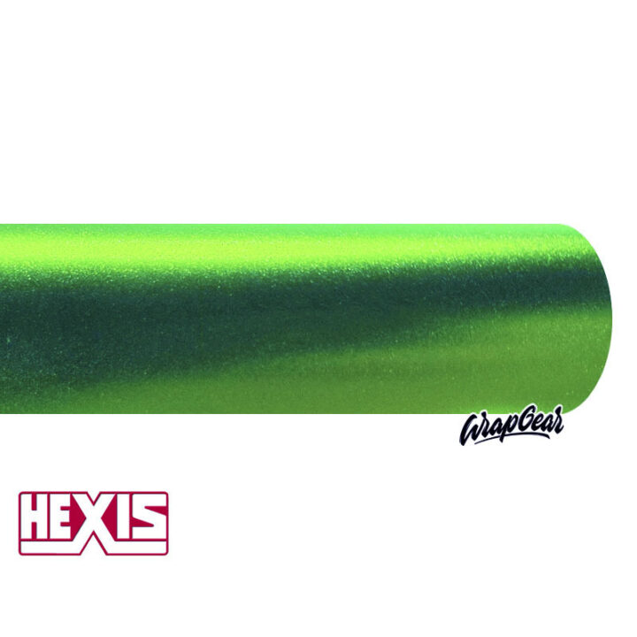 Hexis Super Chrome Green Satin WrapGear