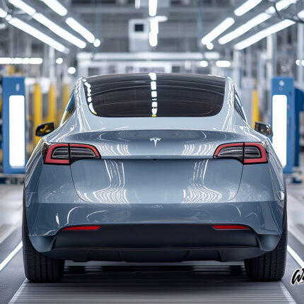 CAR Metallic Tesla Blue - CYS PPF - TPU-M619 WrapGear