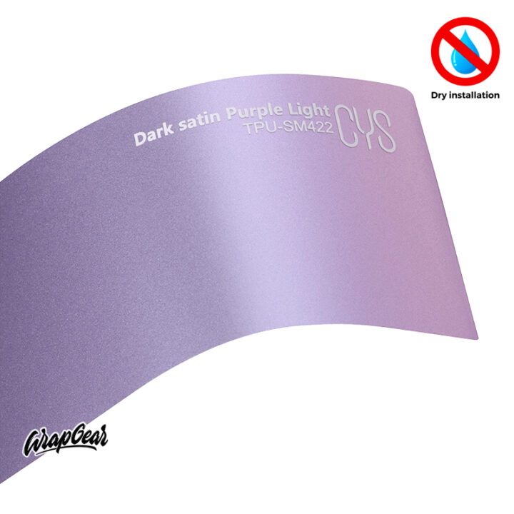 CYS Dark satin Purple Light TPU-SM422 WrapGear