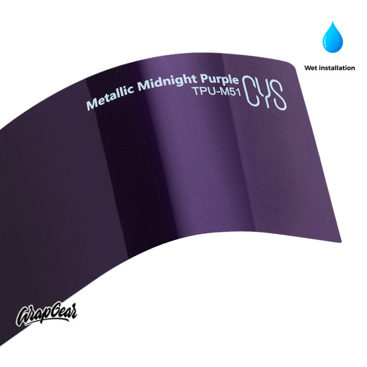 CYS Metallic Midnight Purple TPU-M51 WrapGear