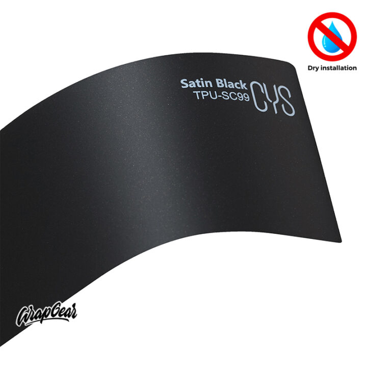 CYS Satin Black TPU-SC99 WrapGear