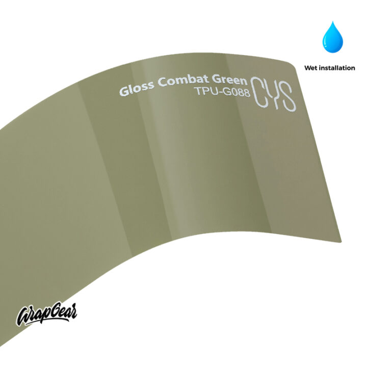 Gloss Combat Green - CYS PPF - TPU-G088 WrapGear