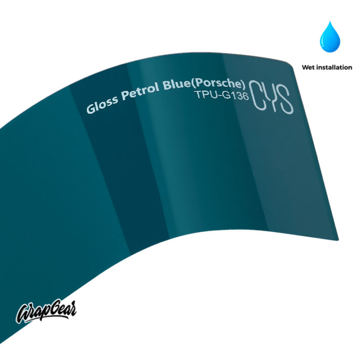 Gloss Petrol Blue(Porsche) - CYS PPF - TPU-G136