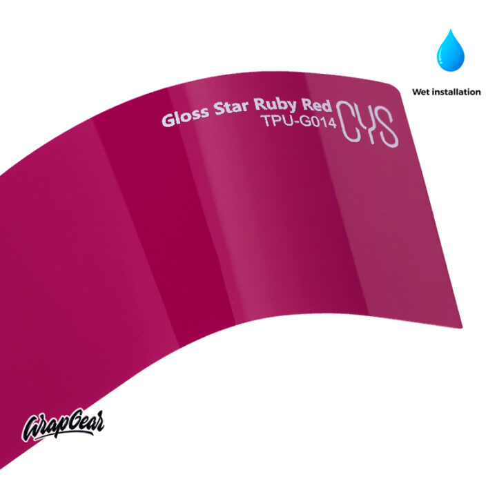Gloss Star Ruby Red - CYS PPF - TPU-G014 WrapGear