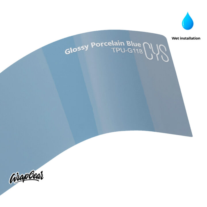 Glossy Porcelain Blue CYS PPF - TPU-G118 WrapGear