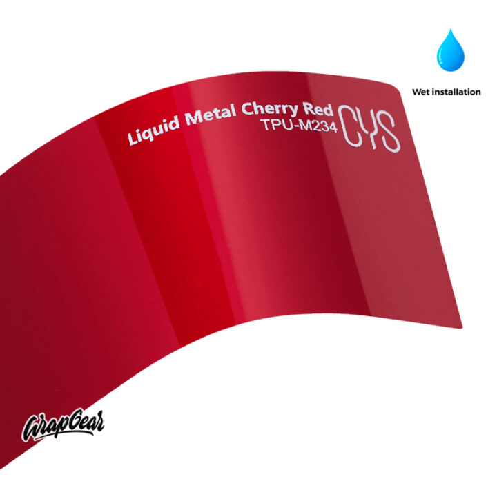 Liquid Metal Cherry Red - CYS PPF - TPU-M234 WrapGear