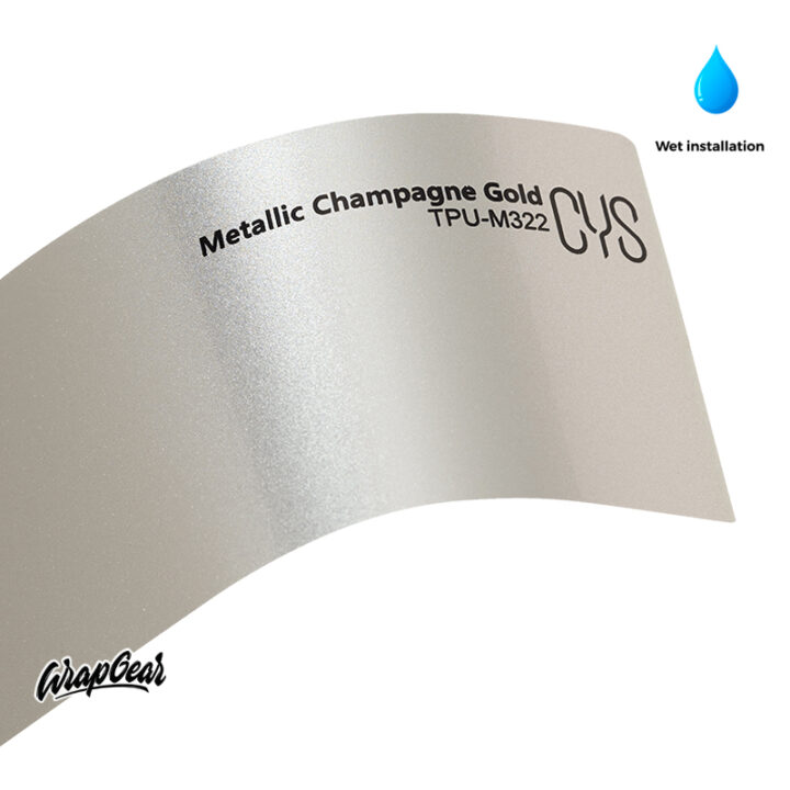 Metallic Champagne Gold CYS PPF - TPU-M322 WrapGear