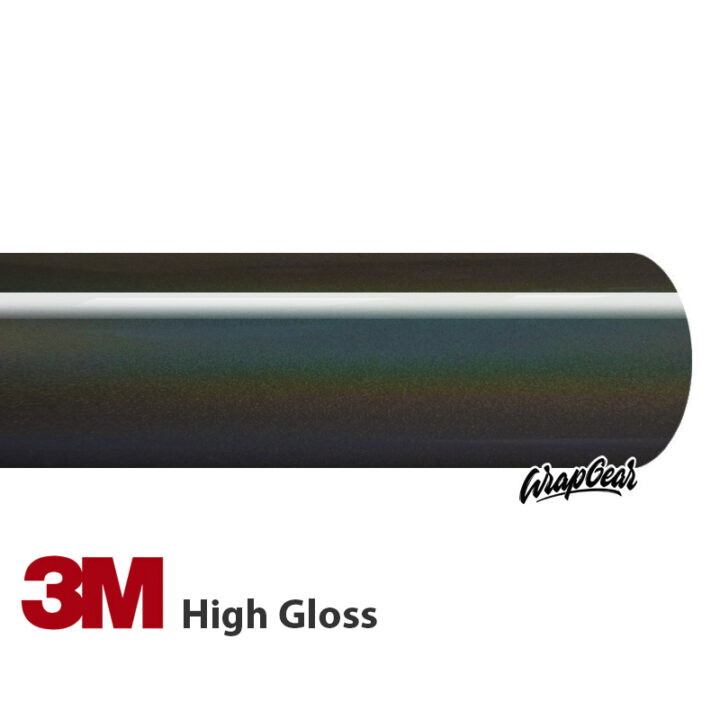3M High Gloss flip Black Psychedelic 2080-HGP221 WrapGear