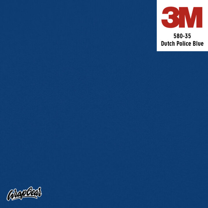 3M 580-35 Dutch Police Blue WrapGear