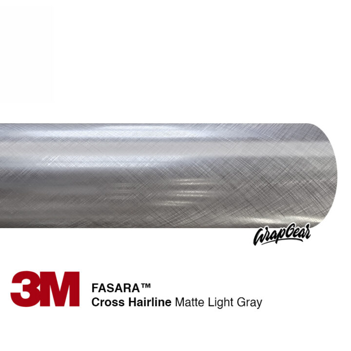 3M Fasara Cross Hairline Light Gray WrapGear
