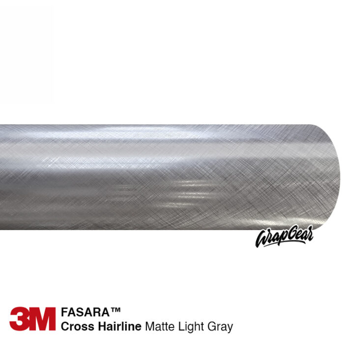 3M Fasara Cross Hairline Light Gray WrapGear